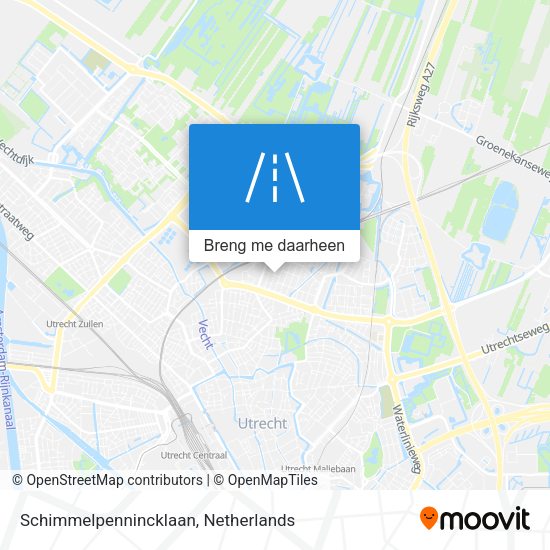 Schimmelpennincklaan kaart