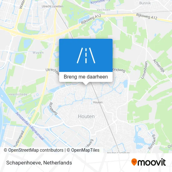 Schapenhoeve kaart