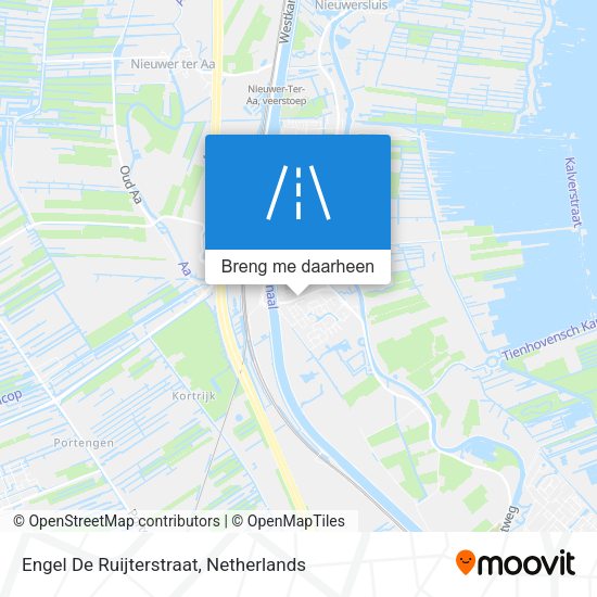 Engel De Ruijterstraat kaart
