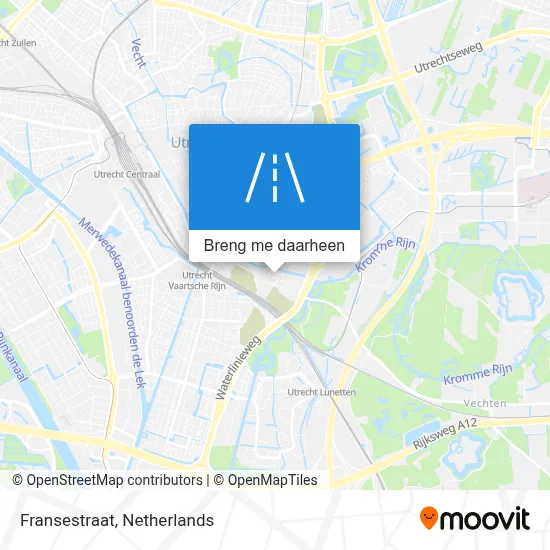 Fransestraat kaart