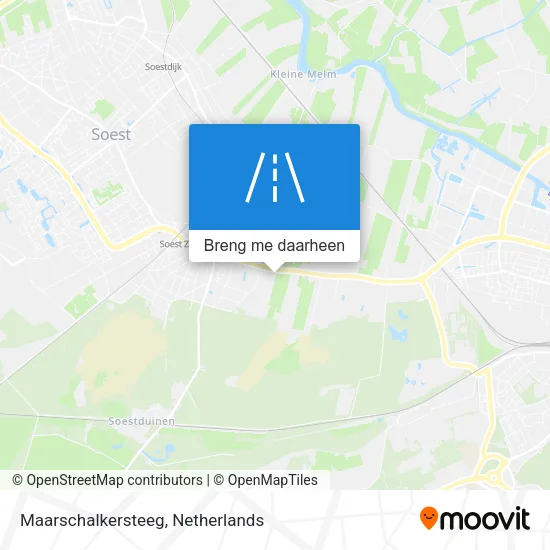 Maarschalkersteeg kaart