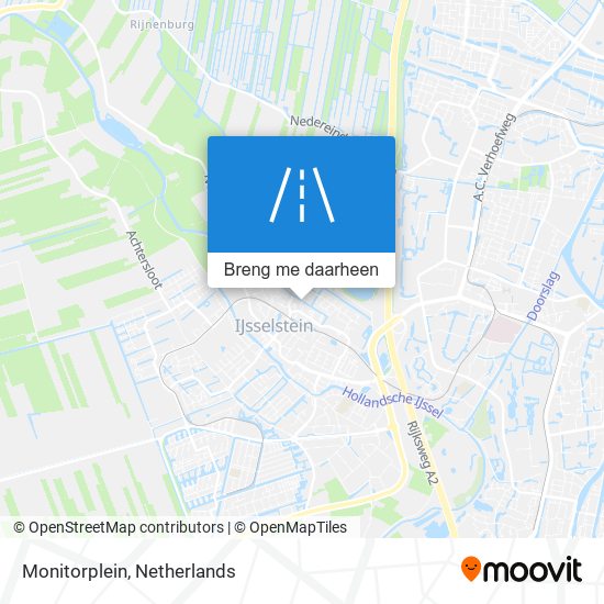 Monitorplein kaart