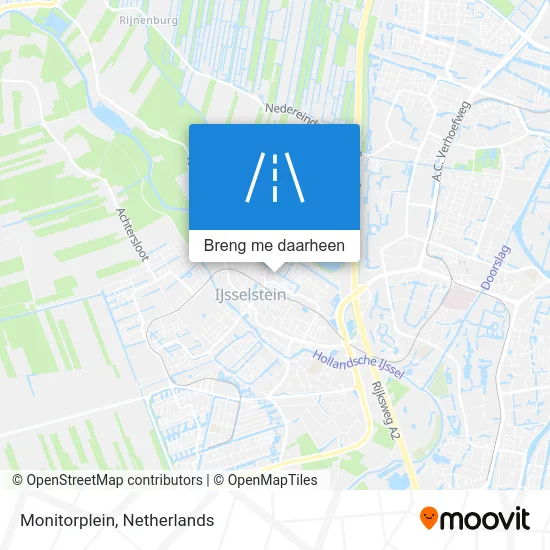 Monitorplein kaart