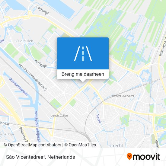 Sáo Vicentedreef kaart