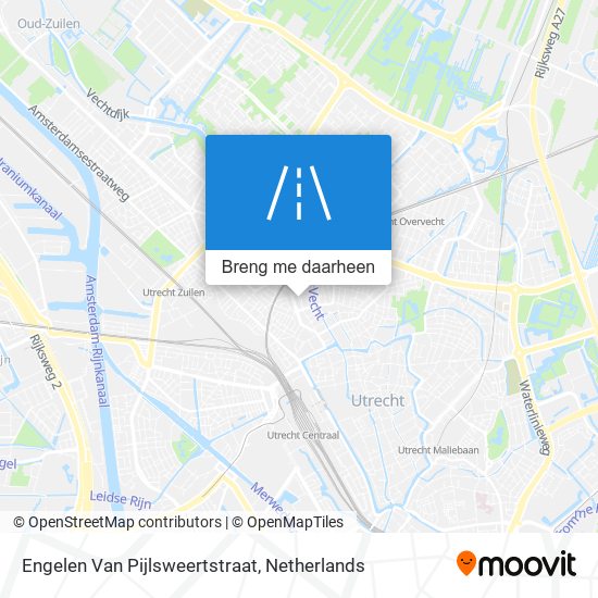 Engelen Van Pijlsweertstraat kaart