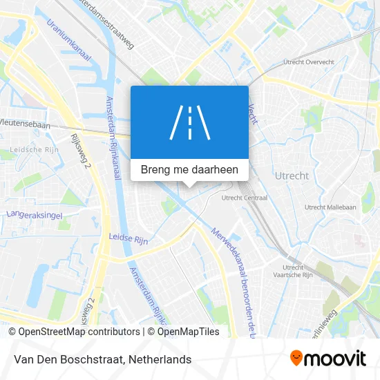 Van Den Boschstraat kaart