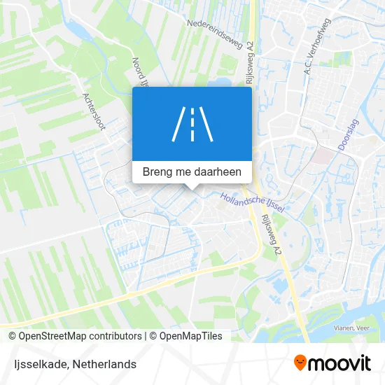 Ijsselkade kaart
