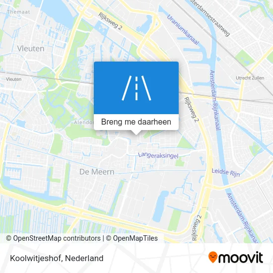 Koolwitjeshof kaart
