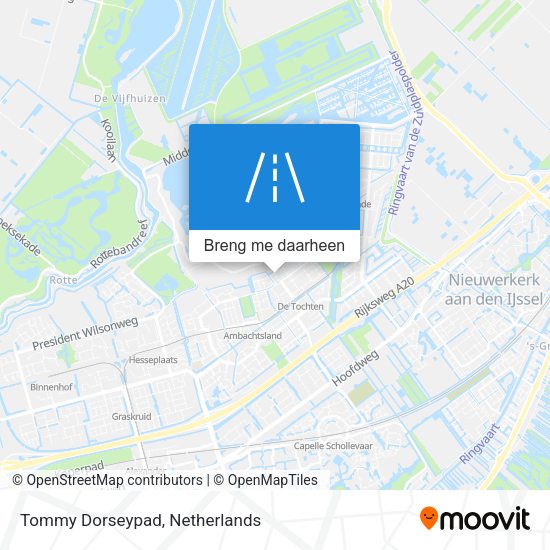 Tommy Dorseypad kaart