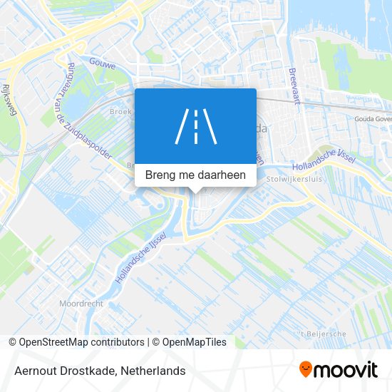 Aernout Drostkade kaart