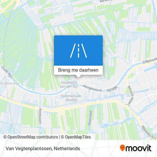 Van Vegtenplantsoen kaart
