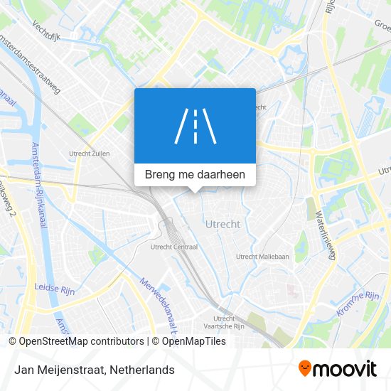 Jan Meijenstraat kaart