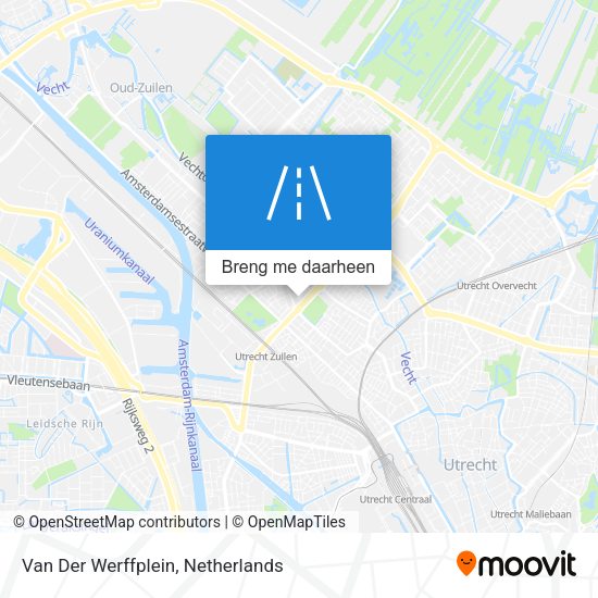 Van Der Werffplein kaart
