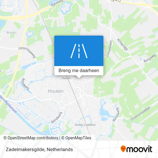 Zadelmakersgilde kaart