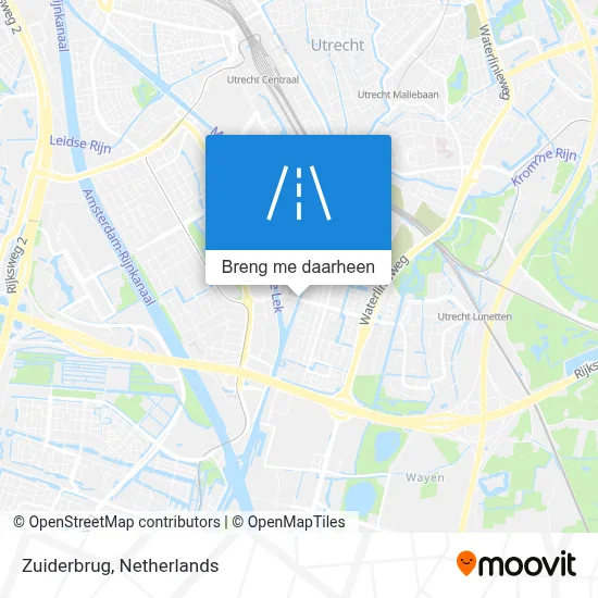 Zuiderbrug kaart