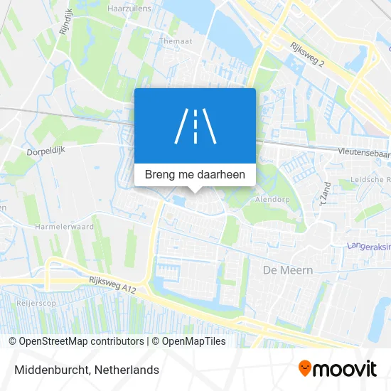 Middenburcht kaart