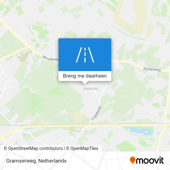 Gramserweg kaart