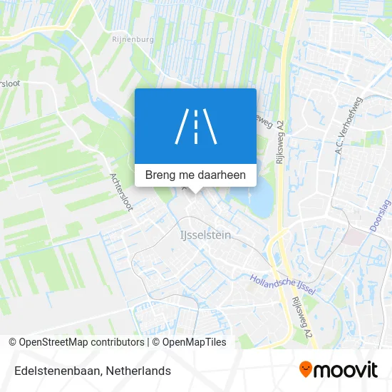 Edelstenenbaan kaart