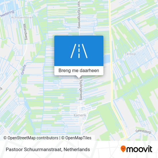 Pastoor Schuurmanstraat kaart
