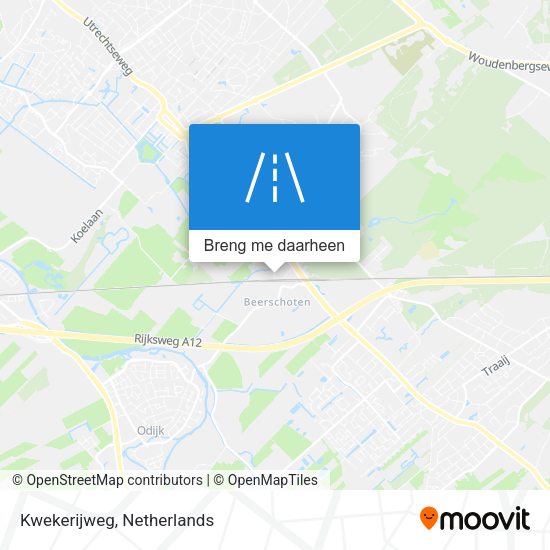 Kwekerijweg kaart