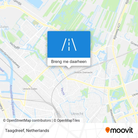 Taagdreef kaart