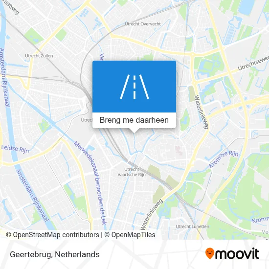 Geertebrug kaart