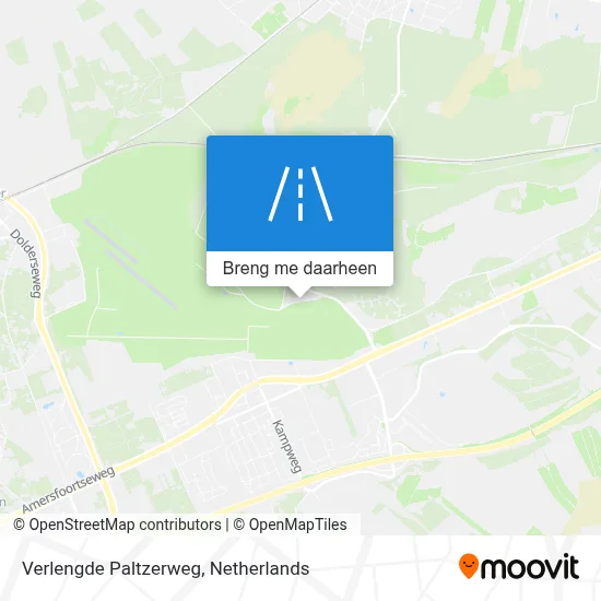Verlengde Paltzerweg kaart