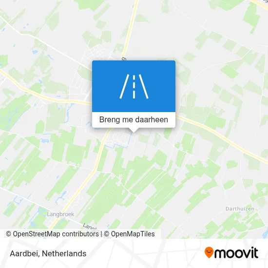 Aardbei kaart