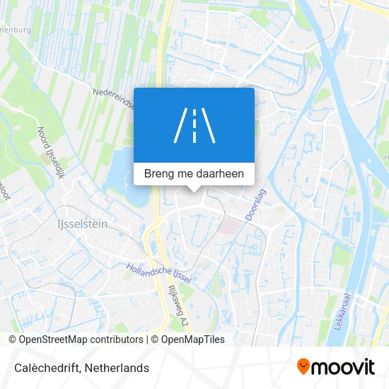 Calèchedrift kaart