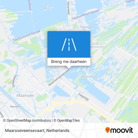 Maarsseveensevaart kaart