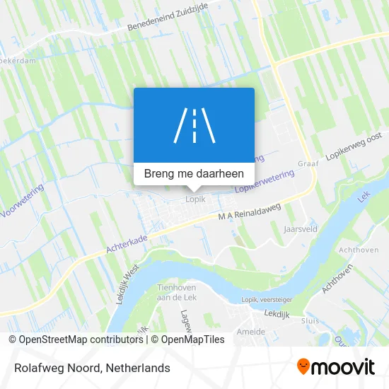 Rolafweg Noord kaart