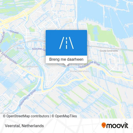 Veerstal kaart