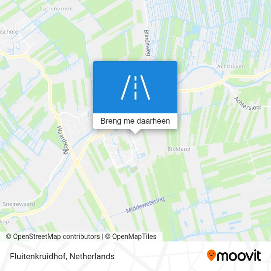 Fluitenkruidhof kaart