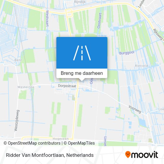 Ridder Van Montfoortlaan kaart