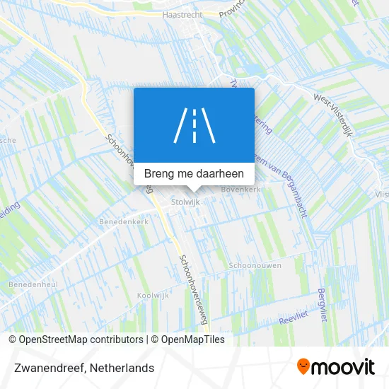 Zwanendreef kaart