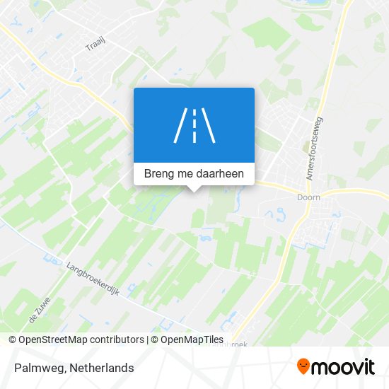 Palmweg kaart