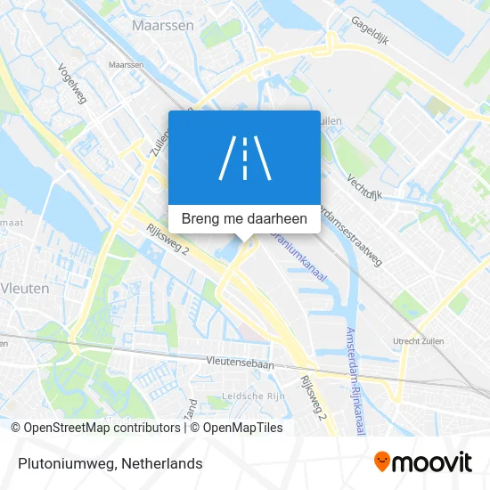 Plutoniumweg kaart