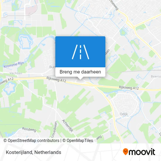 Kosterijland kaart
