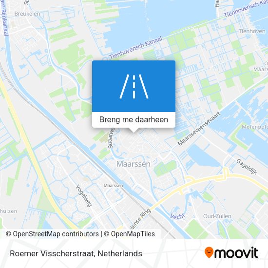 Roemer Visscherstraat kaart
