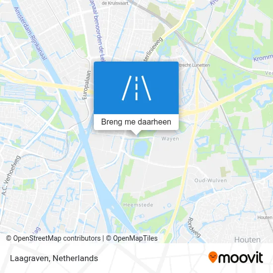 Laagraven kaart