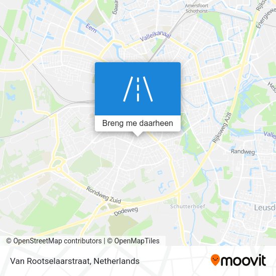 Van Rootselaarstraat kaart