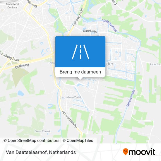 Van Daatselaarhof kaart