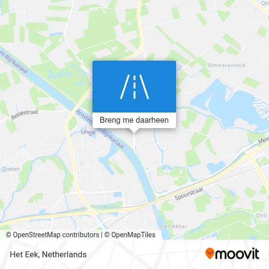 Het Eek kaart