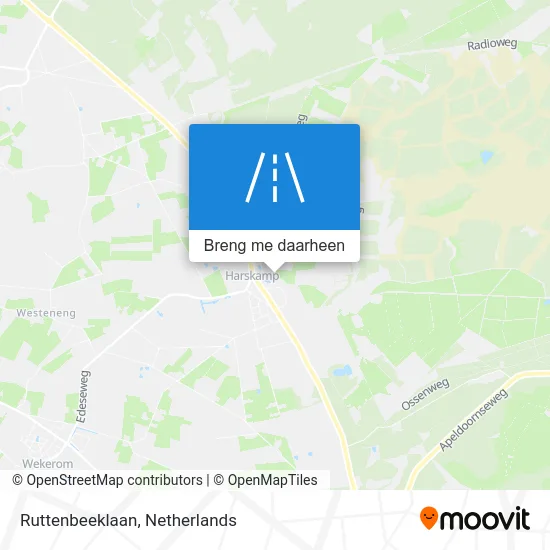 Ruttenbeeklaan kaart