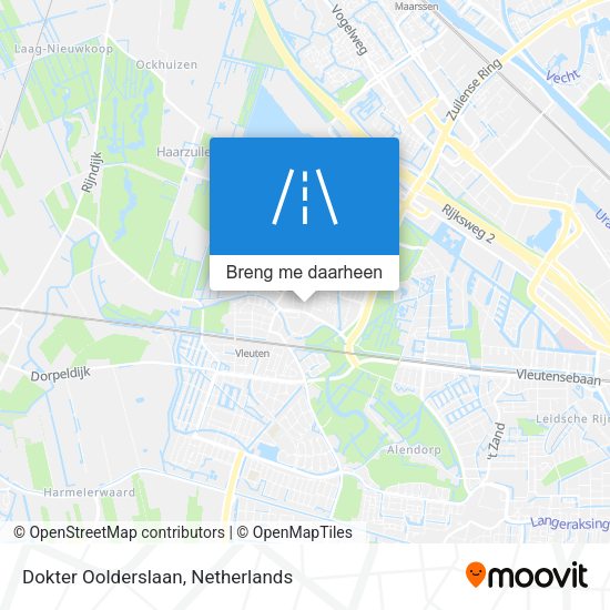 Dokter Oolderslaan kaart