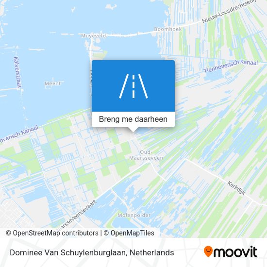 Dominee Van Schuylenburglaan kaart