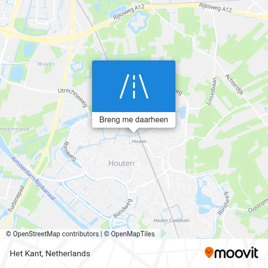 Het Kant kaart