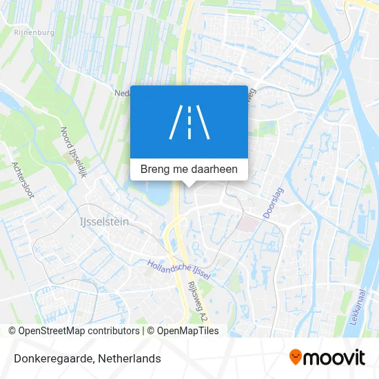 Donkeregaarde kaart