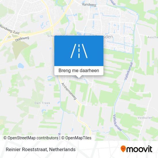 Reinier Roeststraat kaart