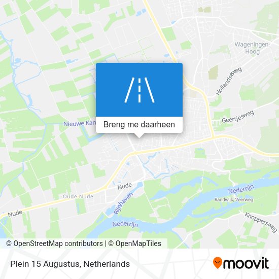 Plein 15 Augustus kaart